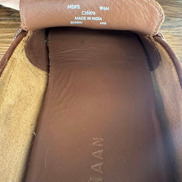 Cole Haan Somerset Link bit brown loafer Leather size 8.5 C25979 - Picture 6 of 9